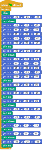 3D code script pic